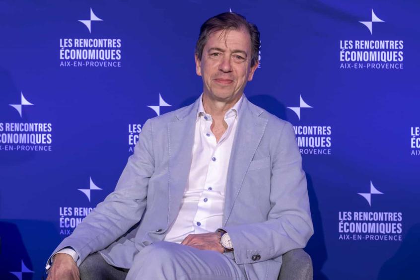 Mathias Burghardt, Executive Vice-President  of The Trinity Gate Investments at the annual Rencontres Économiques d'Aix-en-Provence forum