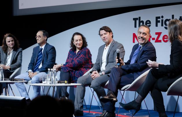 Photo of a panel during the conference